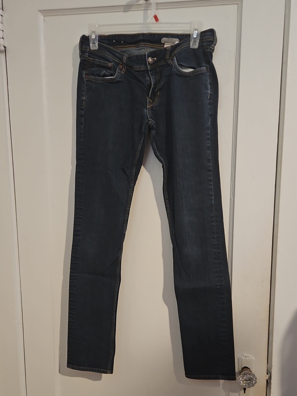 H&M &SQIN Low Waist Slim Leg Jeans Size 28